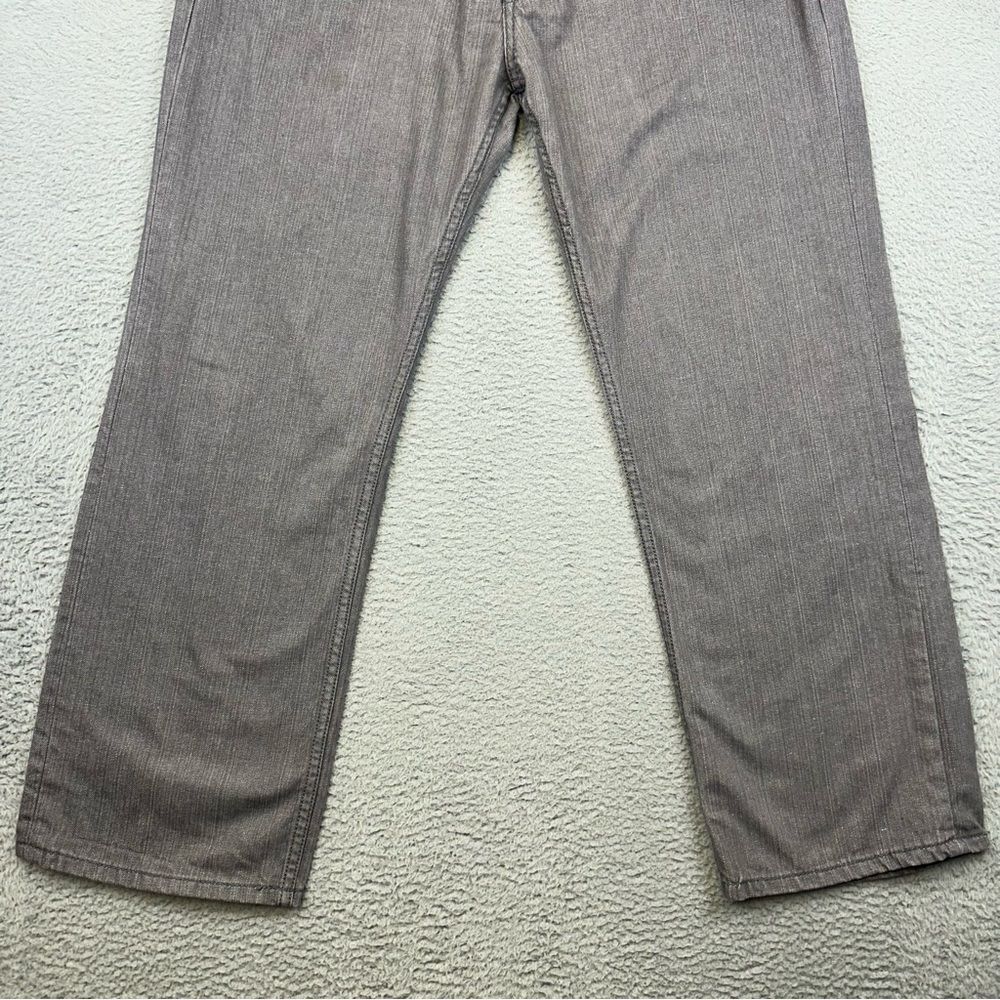 Akademiks Jeans Mens 38 Gray True Fit Lot 009 Straight Denim Grunge 34x31 - Picture 3 of 16